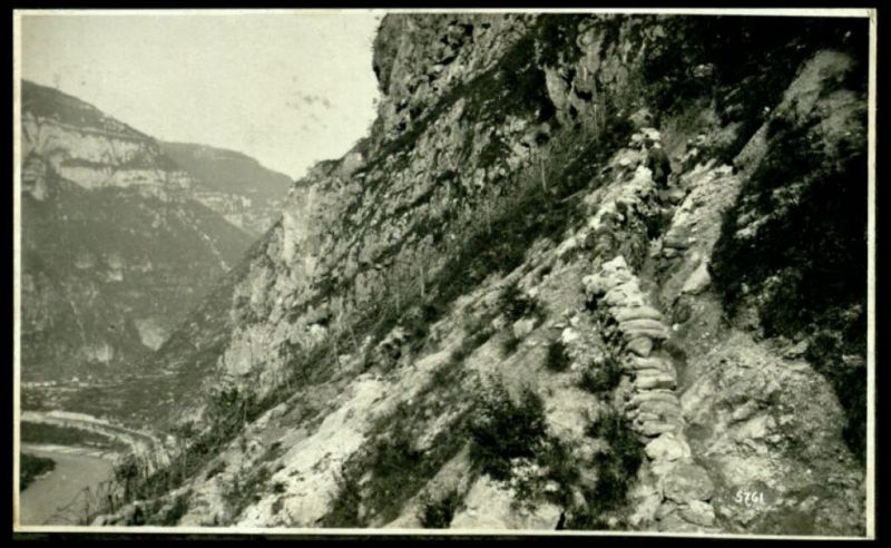 Valstagna-posizioni sulla Grottella